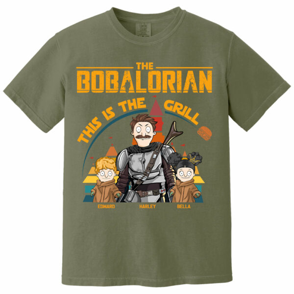 The Bobalorian This Is The Gill Personalized Shirt Gift For Dad - Custom Father's Day Gift 2025 Tu24 - Image 14