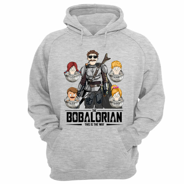 The Bobalorian This Is The Way Personalized Shirt - Custom Gift For Dad, Grandpa - Image 11