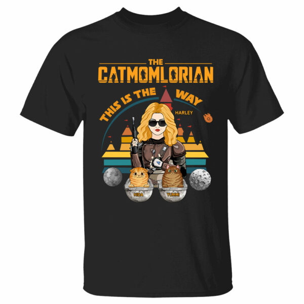 The Catmomlorian This Is The Way Personalized Shirt Gift For Cat Mom - Image 2