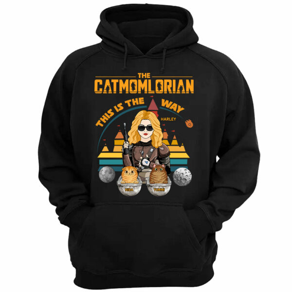 The Catmomlorian This Is The Way Personalized Shirt Gift For Cat Mom - Image 4