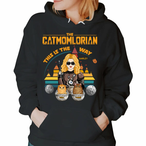 The Catmomlorian This Is The Way Personalized Shirt Gift For Cat Mom - Image 5