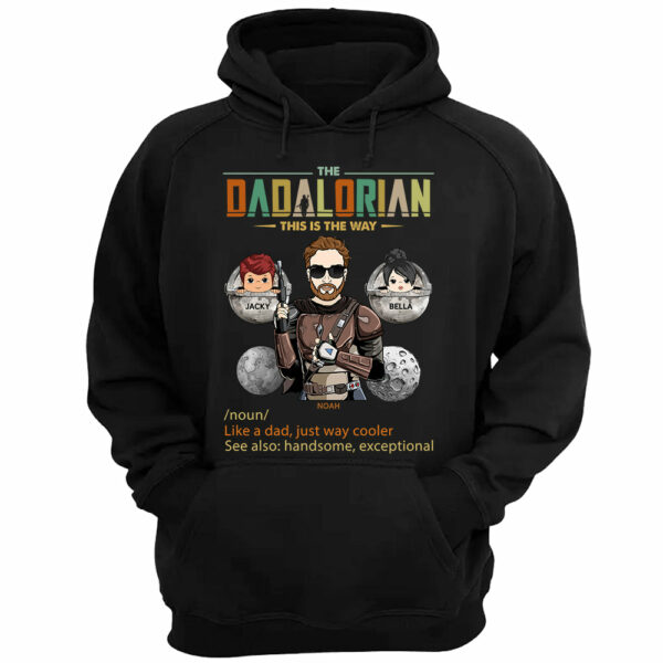 The Dadalorian - Custom Shirt Gift For Dad - Image 3