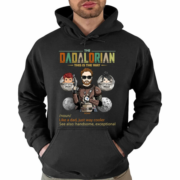 The Dadalorian - Custom Shirt Gift For Dad - Image 4
