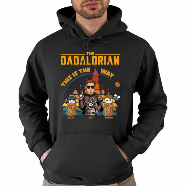 The Dadalorian - Personalized Shirt For Dad - Image 3