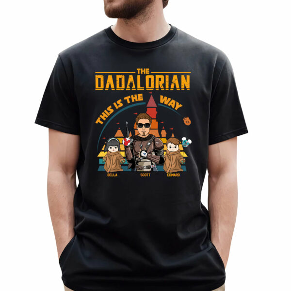 The Dadalorian - Personalized Shirt For Dad - Image 2