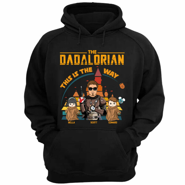 The Dadalorian - Personalized Shirt For Dad - Image 4