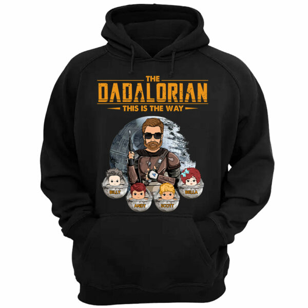 The Dadalorian This Is The Way - Custom Shirt For Dad Mom - Image 3