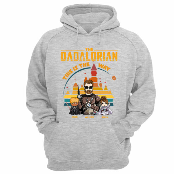 The Dadalorian This Is The Way - Personalized Shirt For Dad - Custom Nickname With Kids Gift - Image 10