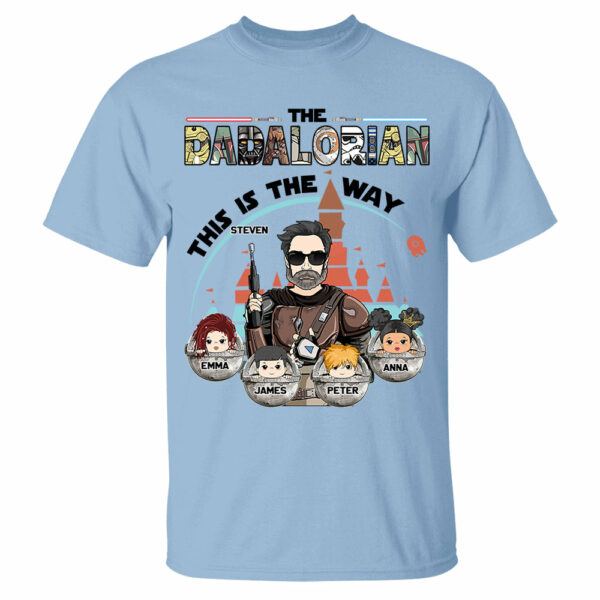 The Dadalorian This Is The Way - Personalized Shirt For Dad Do98 - Image 5