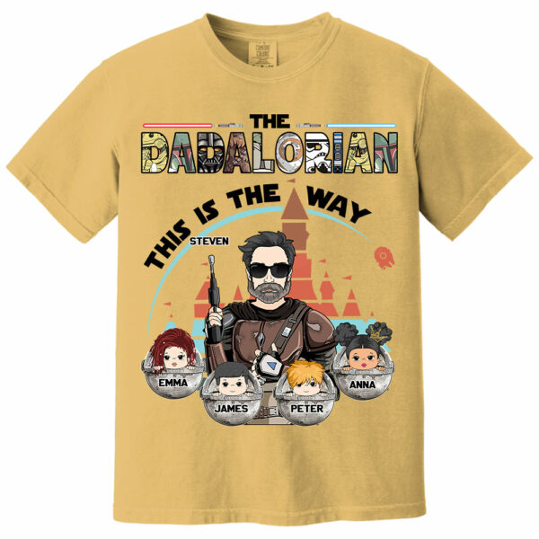 The Dadalorian This Is The Way - Personalized Shirt For Dad Do98 - Image 11