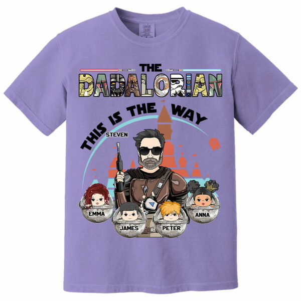 The Dadalorian This Is The Way - Personalized Shirt For Dad Do98 - Image 12