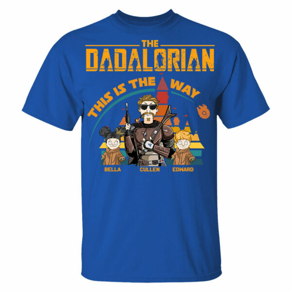 The Dadalorian This Is The Way - Personalized Shirt For Dad Mom - Image 5