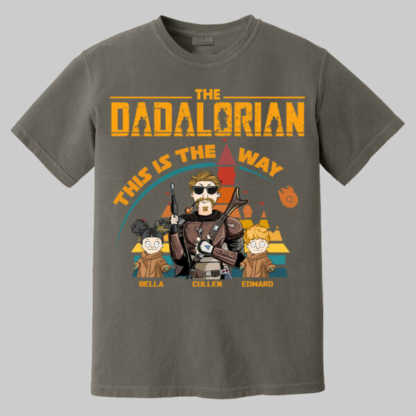 The Dadalorian This Is The Way - Personalized Shirt For Dad Mom - Image 7