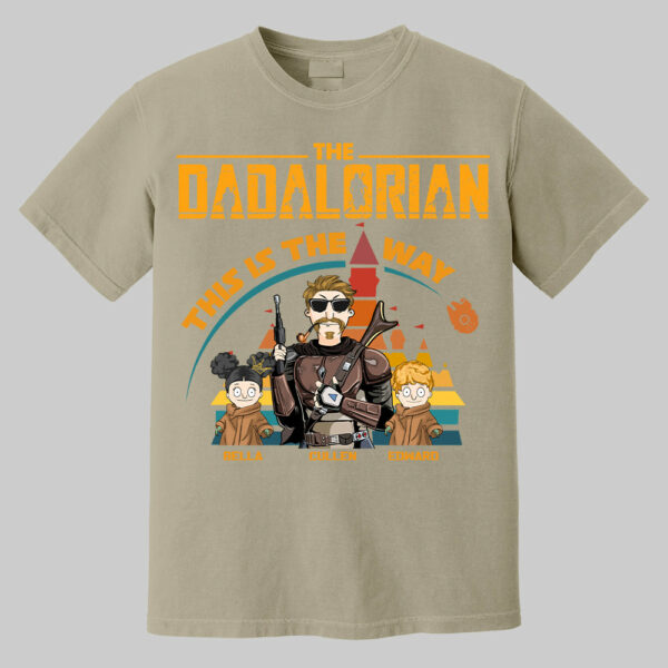 The Dadalorian This Is The Way - Personalized Shirt For Dad Mom - Image 11