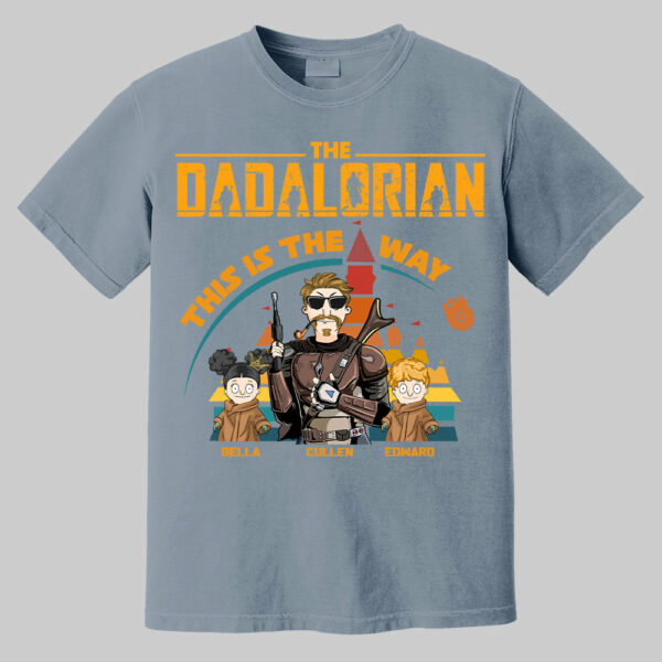 The Dadalorian This Is The Way - Personalized Shirt For Dad Mom - Image 12