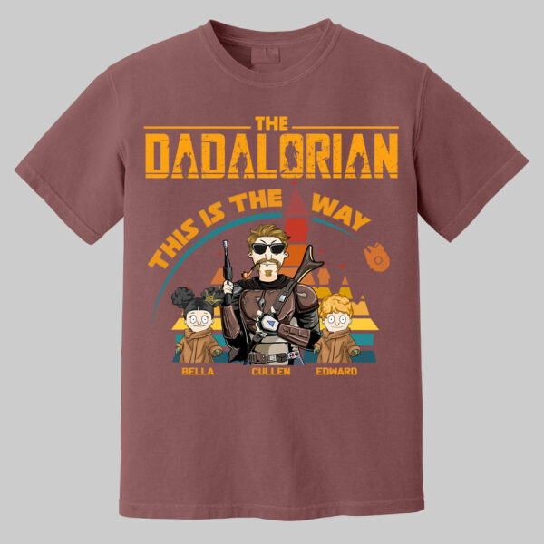 The Dadalorian This Is The Way - Personalized Shirt For Dad Mom - Image 13