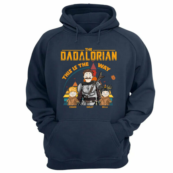 The Dadalorian This Is The Way - Personalized Shirt For Dad New Vr2 - Image 12