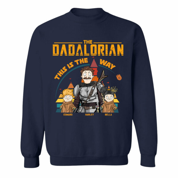 The Dadalorian This Is The Way - Personalized Shirt For Dad New Vr2 - Image 8