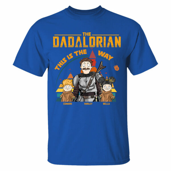 The Dadalorian This Is The Way - Personalized Shirt For Dad New Vr2 - Image 5