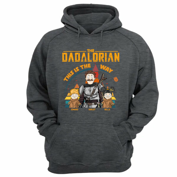 The Dadalorian This Is The Way - Personalized Shirt For Dad New Vr2 - Image 13