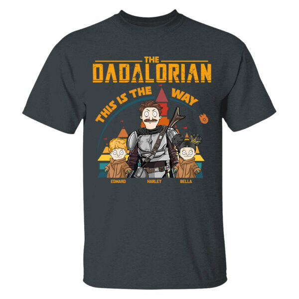 The Dadalorian This Is The Way - Personalized Shirt For Dad New Vr2 - Image 4