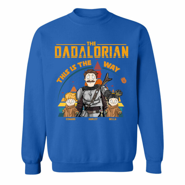 The Dadalorian This Is The Way - Personalized Shirt For Dad New Vr2 - Image 10