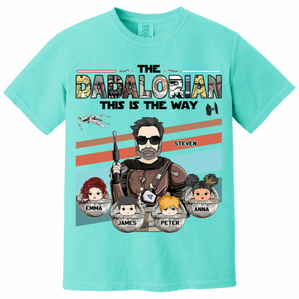 The Dadalorian This Is The Way - Personalized Shirt For Dad Vr2 Do98 - Image 11
