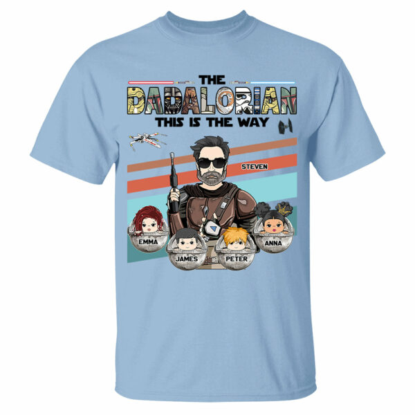 The Dadalorian This Is The Way - Personalized Shirt For Dad Vr2 Do98 - Image 5