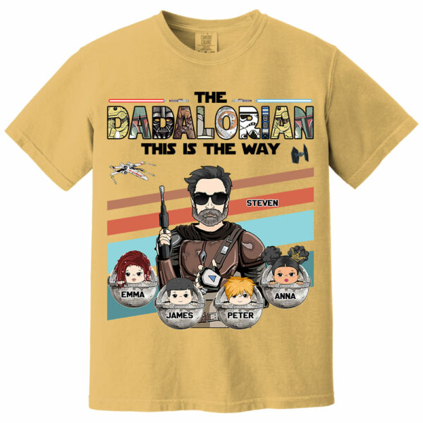 The Dadalorian This Is The Way - Personalized Shirt For Dad Vr2 Do98 - Image 10