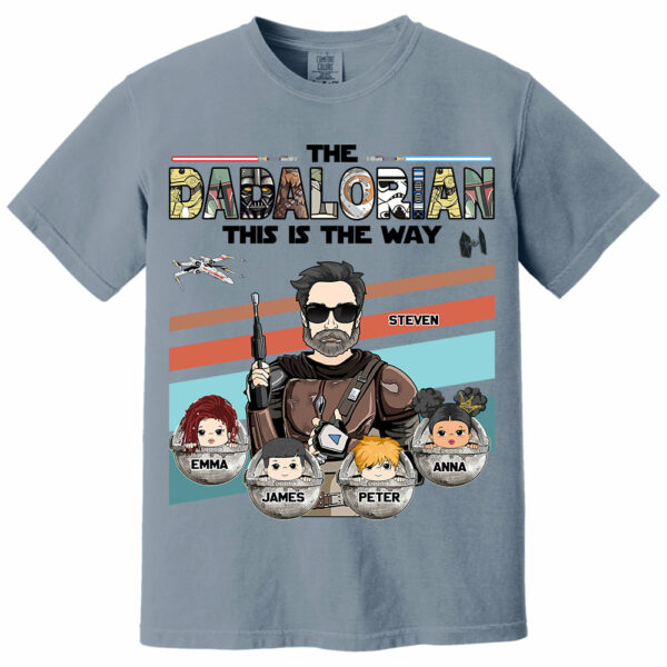 The Dadalorian This Is The Way - Personalized Shirt For Dad Vr2 Do98 - Image 9