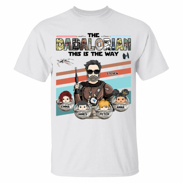 The Dadalorian This Is The Way - Personalized Shirt For Dad Vr2 Do98 - Image 2
