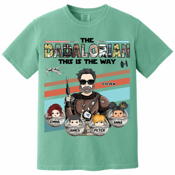 The Dadalorian This Is The Way - Personalized Shirt For Dad Vr2 Do98 - Image 12