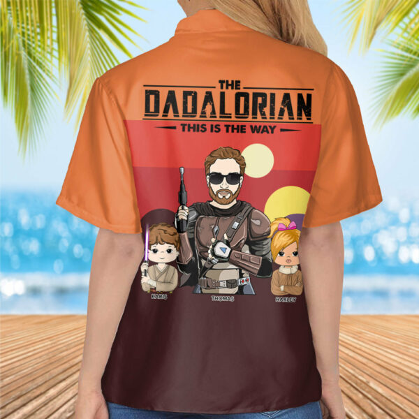 The Dadalorian This Is The Way Custom Hawaiian Shirt For Dad - Image 6