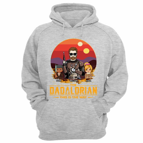 The Dadalorian This Is The Way Custom Shirt Gift For Dad, Gift For Him - Image 12