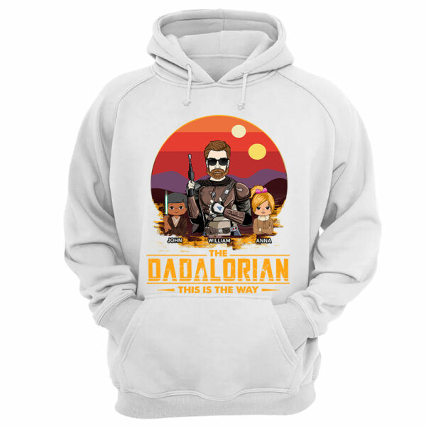 The Dadalorian This Is The Way Custom Shirt Gift For Dad, Gift For Him - Image 11