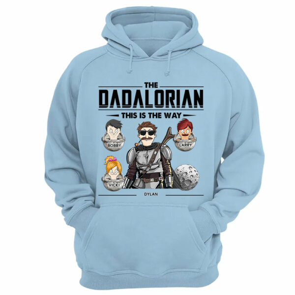 The Dadalorian This Is The Way Personalized Shirt - Best Father's Day Gift for Dad and Papa - Image 10