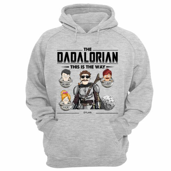 The Dadalorian This Is The Way Personalized Shirt - Best Father's Day Gift for Dad and Papa - Image 9