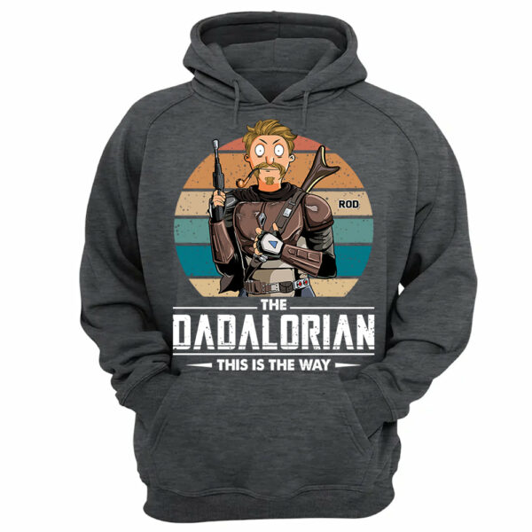 The Dadalorian This Is The Way Personalized Shirt - Gift For Dad Or Grandpa - Image 11
