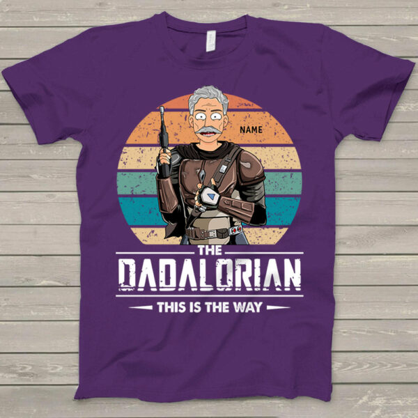 The Dadalorian This Is The Way Shirt For Papa - Image 3
