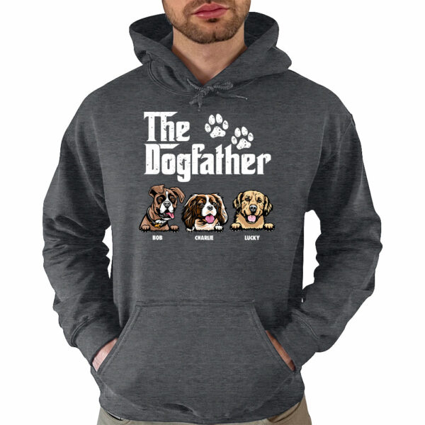 The Dog Father - Gift for Dog Dad, Dog Mom - Personalized Shirt - Image 8