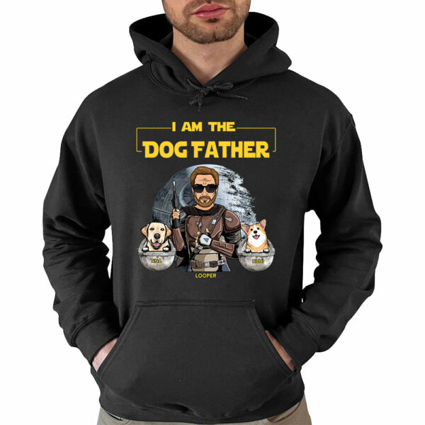 The Dog Father - Personalized Custom Shirt Gift For Dog Dad Dog Mom - Image 4