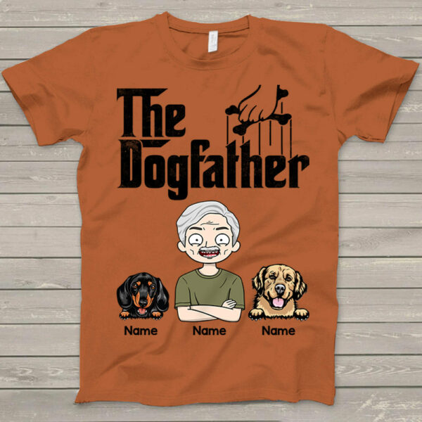 The Dog Fathers Personalized T-Shirt For Dog Dad - Image 10