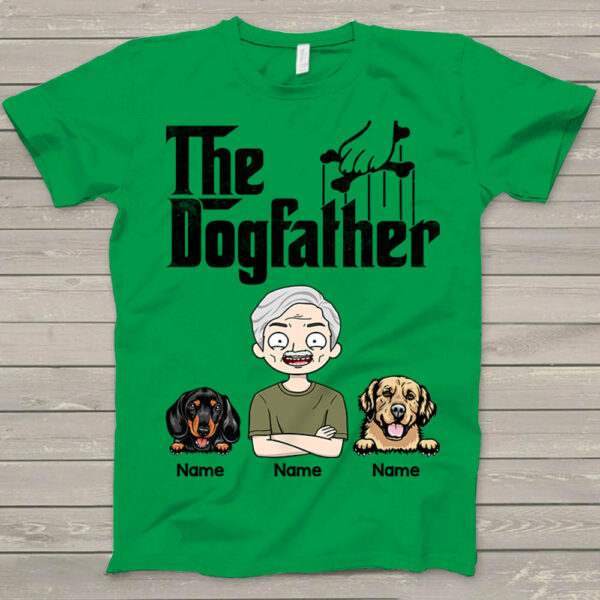 The Dog Fathers Personalized T-Shirt For Dog Dad - Image 6
