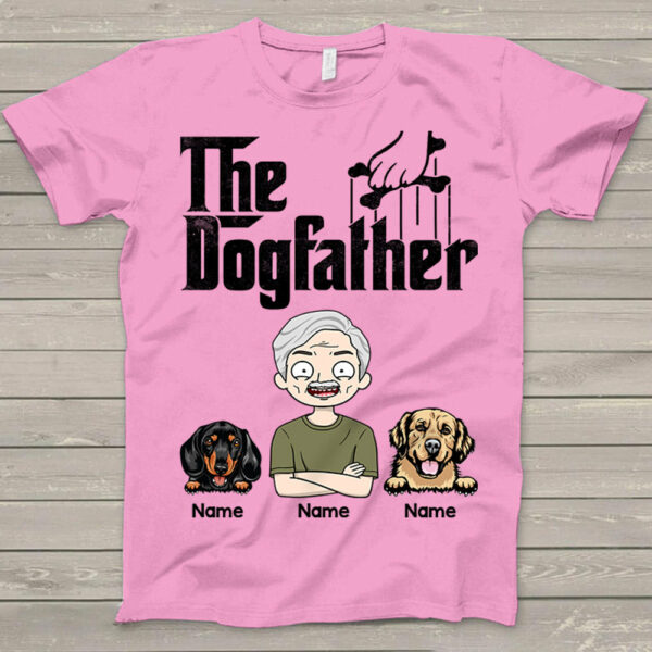 The Dog Fathers Personalized T-Shirt For Dog Dad - Image 9