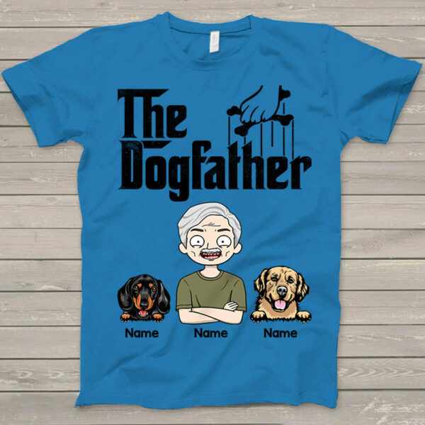 The Dog Fathers Personalized T-Shirt For Dog Dad - Image 8