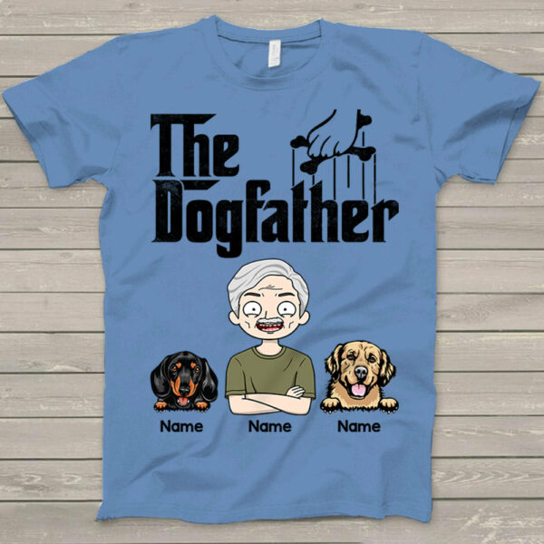 The Dog Fathers Personalized T-Shirt For Dog Dad - Image 4