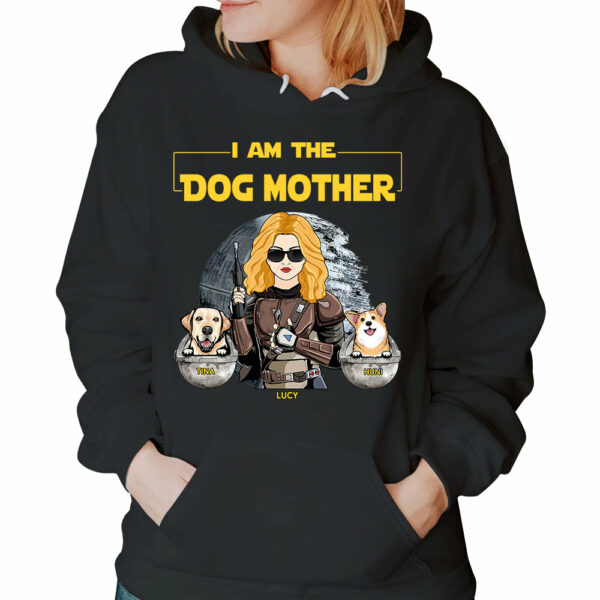 The Dog Mother - Personalized Custom Shirt Gift For Dog Mother Dog Father - Image 4