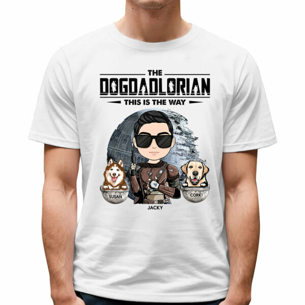 The Dogdadlorian - Personalized Custom Shirt Gift For Dog Dad Dog Mom - Image 2