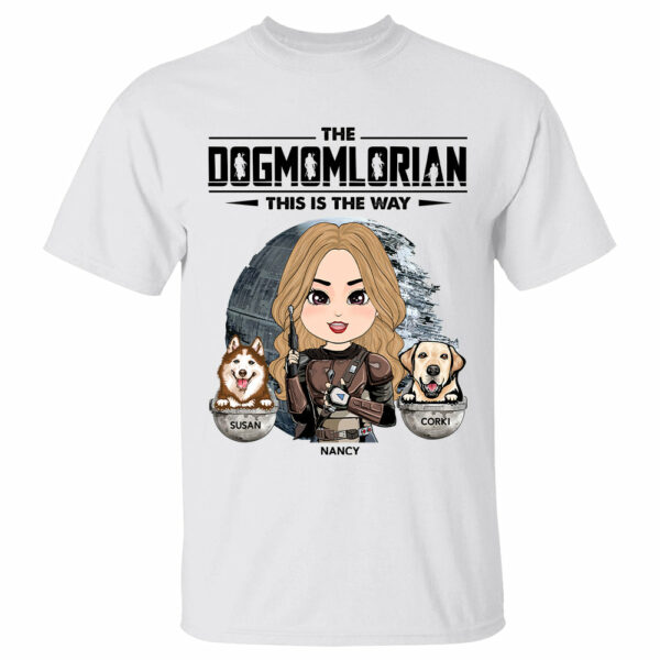 The Dogmomlorian - Personalized Custom Shirt Gift For Dog Mom Dog Dad