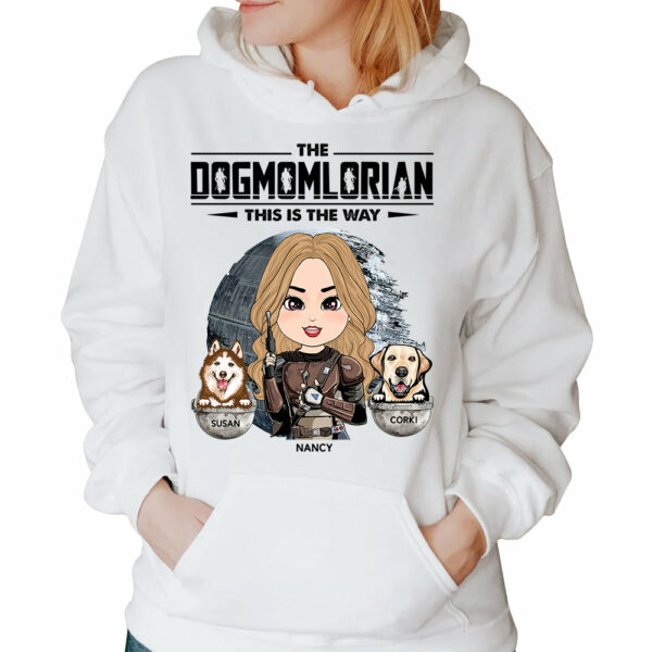 The Dogmomlorian - Personalized Custom Shirt Gift For Dog Mom Dog Dad - Image 4